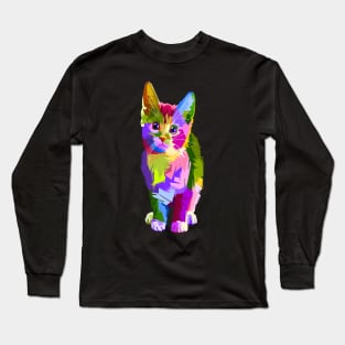 Cat Art Long Sleeve T-Shirt
